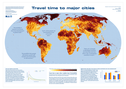 Travel time to major cities: A global map of Accessibilit
