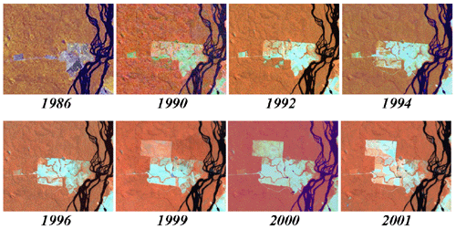 Example of hot spot area in Amazonia