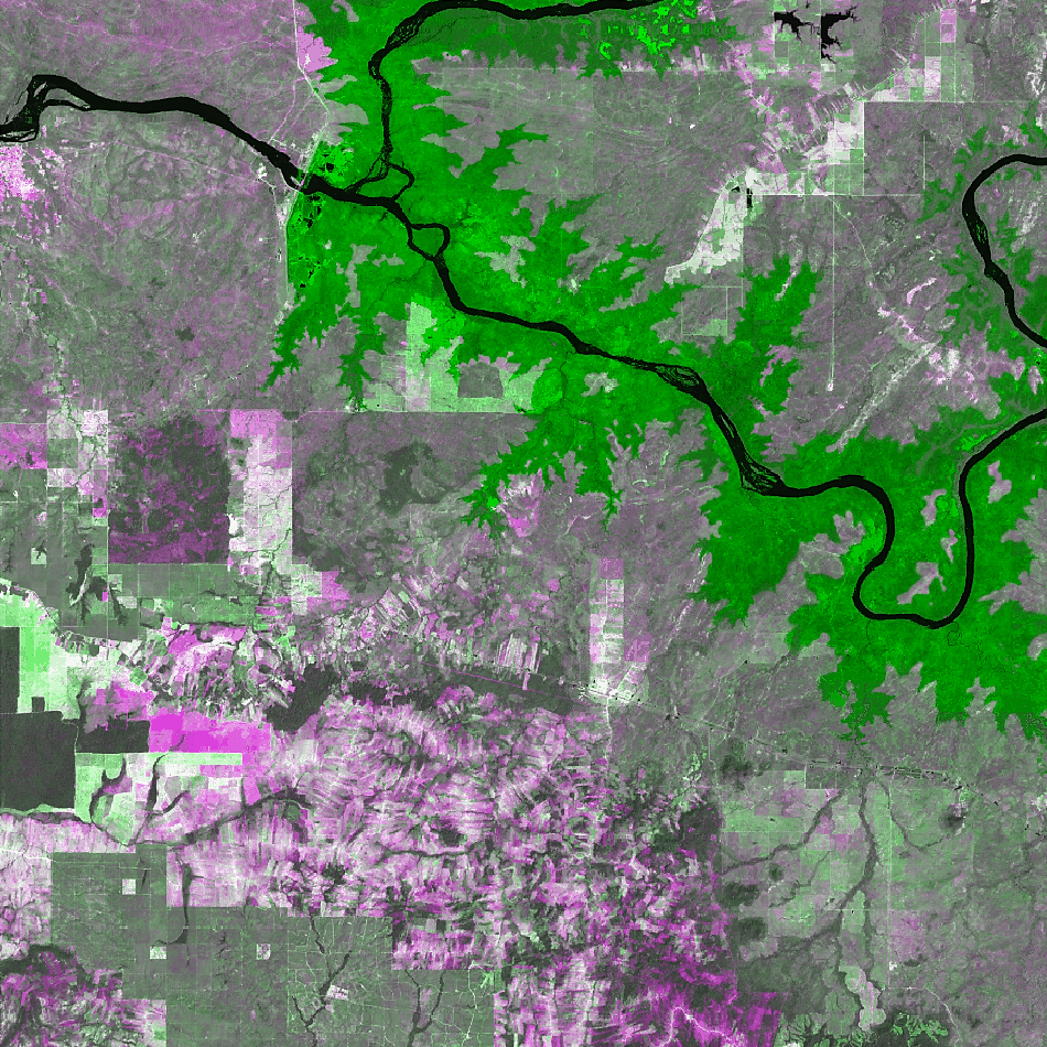 Potential change example image from Cambodia